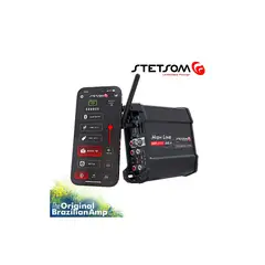 GENERICO - Stetsom High Line HL DSPLAYER 400.4 Amplificador de Audio para Coche DSP Control de Aplicación Móvil