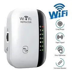MOVI - Repetidor Amplificador de Señal WiFi de Alta Velocidad Extensor Inalámbrico Portátil
