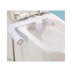 VIDA BUENAS - Bidet Blanco Para Inodoros Doble Boquilla Con Autolimpieza