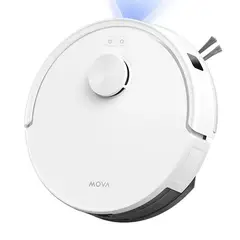 MOVA - Aspiradora y Trapeadora 13000 Pa, anti-enredos Cepillo Lateral E20s Pro
