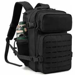 YEP S - Mochila Tactica Militar Outdoor Impermeable - Negro