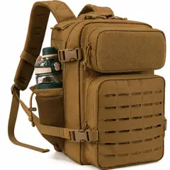 YEP S - Mochila Tactica Militar Outdoor Impermeable - Marron
