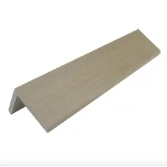 DOER - Esquinero L para Wall Panel WPC Gris Ártico, 3X3X240CM
