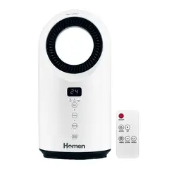 HOMEN - Estufa Calefactor Oscilante 1500W con Control Remoto