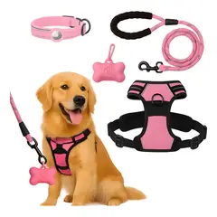 GENERICO - Set arnés correa collar porta GPS