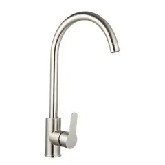 BATHCO - Grifería Lavaplatos New Steel Satinado Bath Co.