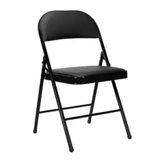 TODODESCUENTO - Silla Plegable Negra Alcochada