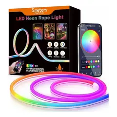 GENERICO - Cinta Led De Neón Rgb Musical Ip68