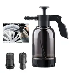 ATURE - Regador Negro De Espuma De Alta Presión 2l+2 Cabezales