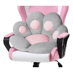 EVERSO - Cojín Para Silla Asiento Forma De Garra Gato Acolchado Suave