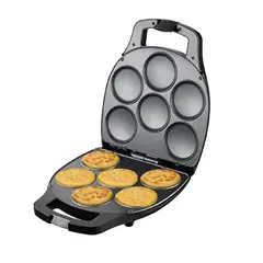 KITCHEN IT - Máquina de Arepas y Panqueques Antiadherente - Gourmet Press 6 en 1