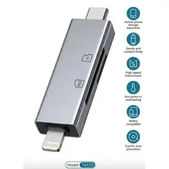 IRM - Lector De Tarjetas Lightning + Usb-c Sdtf Multifuncion