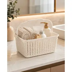 REYPLAST - Canastilla Canasta Organizadora Multiusos Khipu 38 Litros Mrca