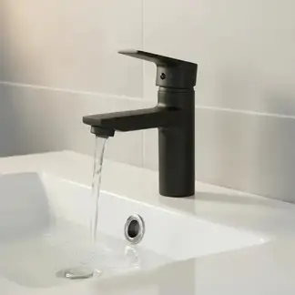 TAUMM - Monomando Llave Grifo Para Lavatorio Modelo Notte Marca