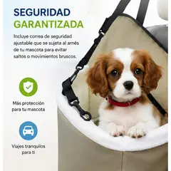 MOVI - Asiento de Auto para Mascotas Seguridad, Comodidad y Protección para Cada Viaje