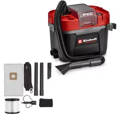 EINHELL - ASPIRADORA DE POLVO Y AGUA INALÁMBRICA 18V - 10 L - 180 MBAR - 1.8 M - 36 MM