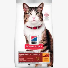 HILLS - Alimento Science Diet Hairball Control Adulto 3.17 Kg