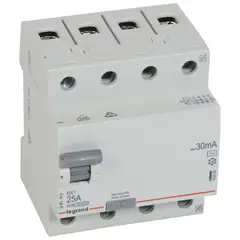 LEGRAND - Interruptor Diferencial 4P 25A 30Ma Ac Rx3