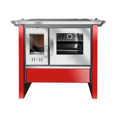 AMESTI - Cocina A Leña Combustión Lenta Allegra Burdeo T5