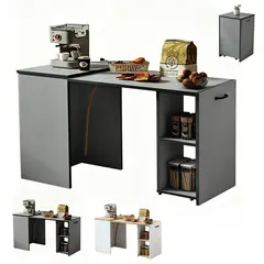 UENMI - Mesa De Comedor Plegable Rectangular Moderna