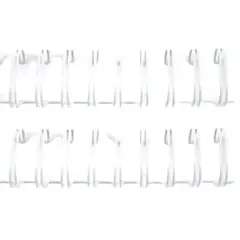 AMERICAN CRAFTS - Espirales Cinch 0.75" Blanco - 2 Unid American Craft