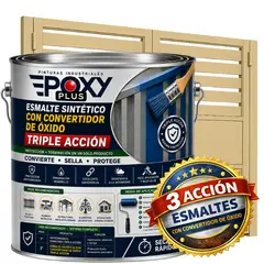 EPOXY - ESMALTE SINTETICO - CONVERTIDOR OXIDO - GALÓN - Beige