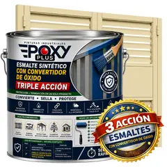 EPOXY - ESMALTE SINTETICO - CONVERTIDOR OXIDO - GALÓN - MARFÍL