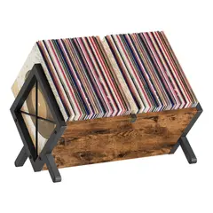 EVERSO - Soporte Estante Almacenamiento Para Discos De Vinilo 100lps
