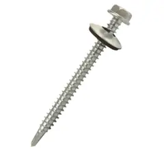 GENERICO - Tornillo Hexagonal Punta Broca 12 X 2 1/2 - 100 Und