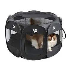 GENERICO - Corral Tienda Plegable Grande Para Mascotas Perros Gatos