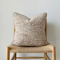 SANTU HOME & DECO - Cojín Decorativo Cuadrado Colección Duna
