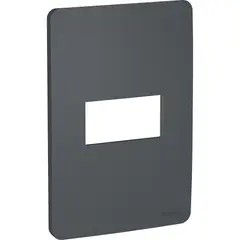 SCHNEIDER - Placa 1 Puesto Stellar Black Orion