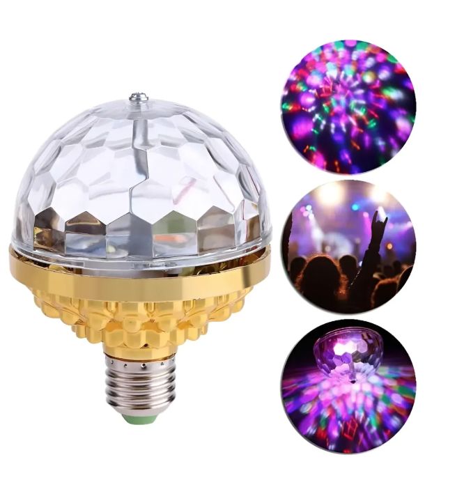 Ampolleta led star light LED FULL COLOR ROTATING LED STAR LIGHT LED3-6W Bulbo 6W