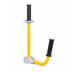 FLASHNOTE - Dispensador Manual Para Film Stretch Bysupply Ergonómico, Para Pallets Y Bodega Amarillo
