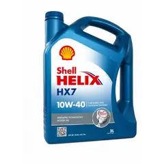 SHELL - Aceite 10w40 Helix Hx7 Semi-sintetico 5lts