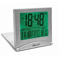 DBLUE - Reloj Digital de Escritorio y Viajes DBRD004