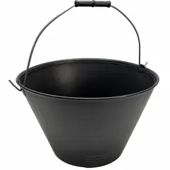 F3C - BALDE CONCRETERO PLASTICO NEGRO