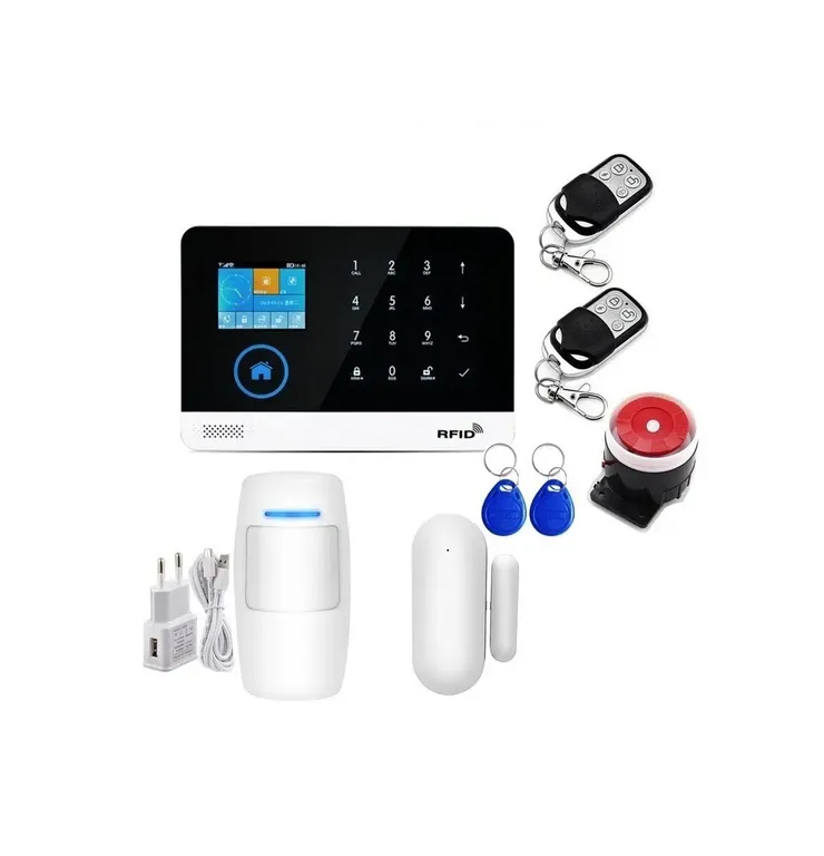 Alarma Gsm+wifi Para Casa Oficina Aviso Celular Homologados