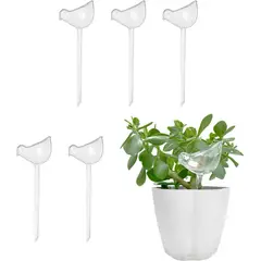 KUANGYE - Regadera Autorriego Plantas Pájaro 5 Unidades