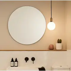 WASSER - Espejo Gabi circular 80x80 cm