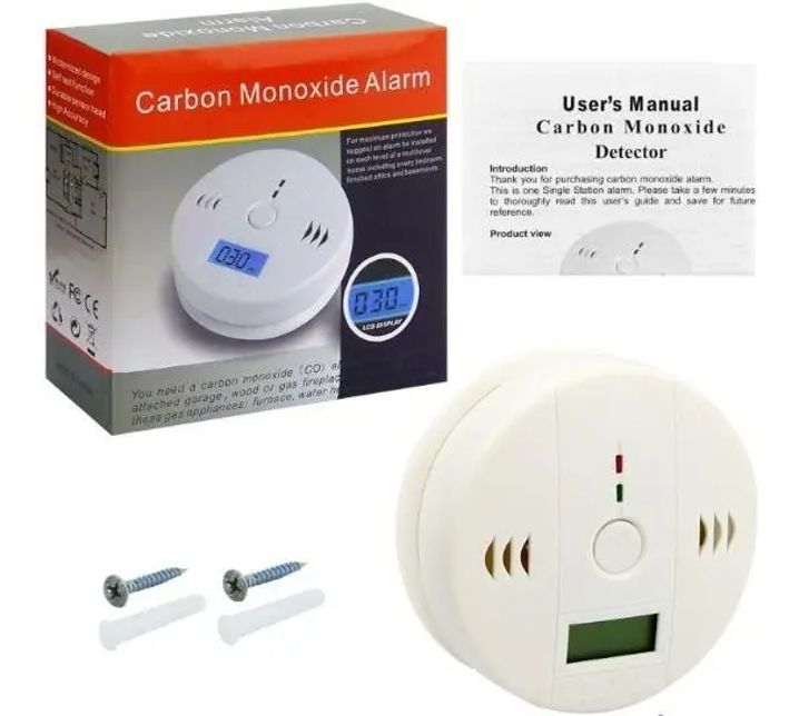 Alarma Detector Monóxido De Carbono Autónomo Digital Nuevo
