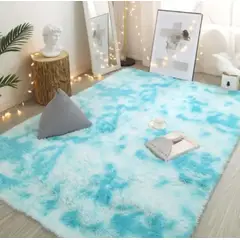 GENERICO - Alfombra Peluda250×200cm Super Suave Liviano Varios Colores D7