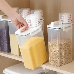 GENERICO - Pack 2 Dispensadores Herméticos de 2KG para Cereales