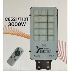 GENERICO - Foco Solar 3000W Led Potente Con Base Metalica