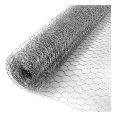 GENERICO - Tejido Malla Hexagonal Gallinera 1m Alto X 20mt Largo