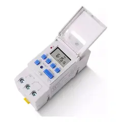 GENERICO - Temporizador Digital Programable 220v Riel Din-