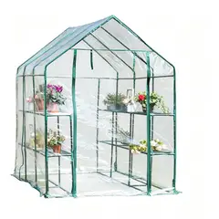 ANYHOGAR - Mini Invernadero Con Estantes Otaru 3m2 Cultivo Interior