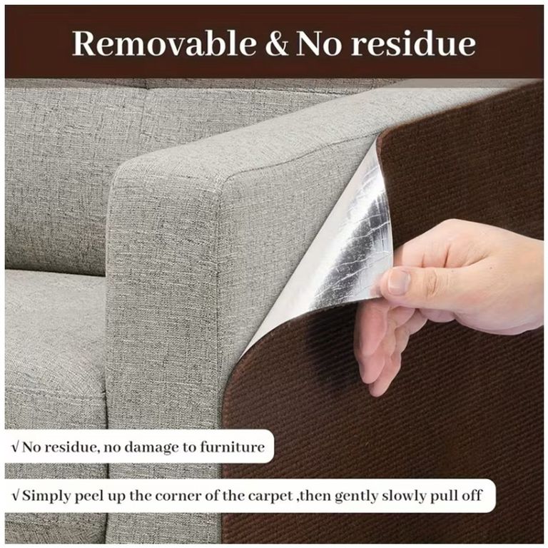 Protector De Sofá Para Gatos Con Adhesivo 30 X 300cm a $9.980