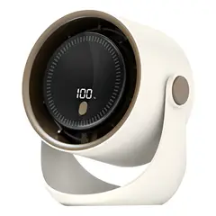 KUANGYE - Ventilador De Escritorio Silencioso Portátil Recargable