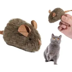 KUANGYE - Set 3 Raton Jugete Interactivo Peluche Para Gatos